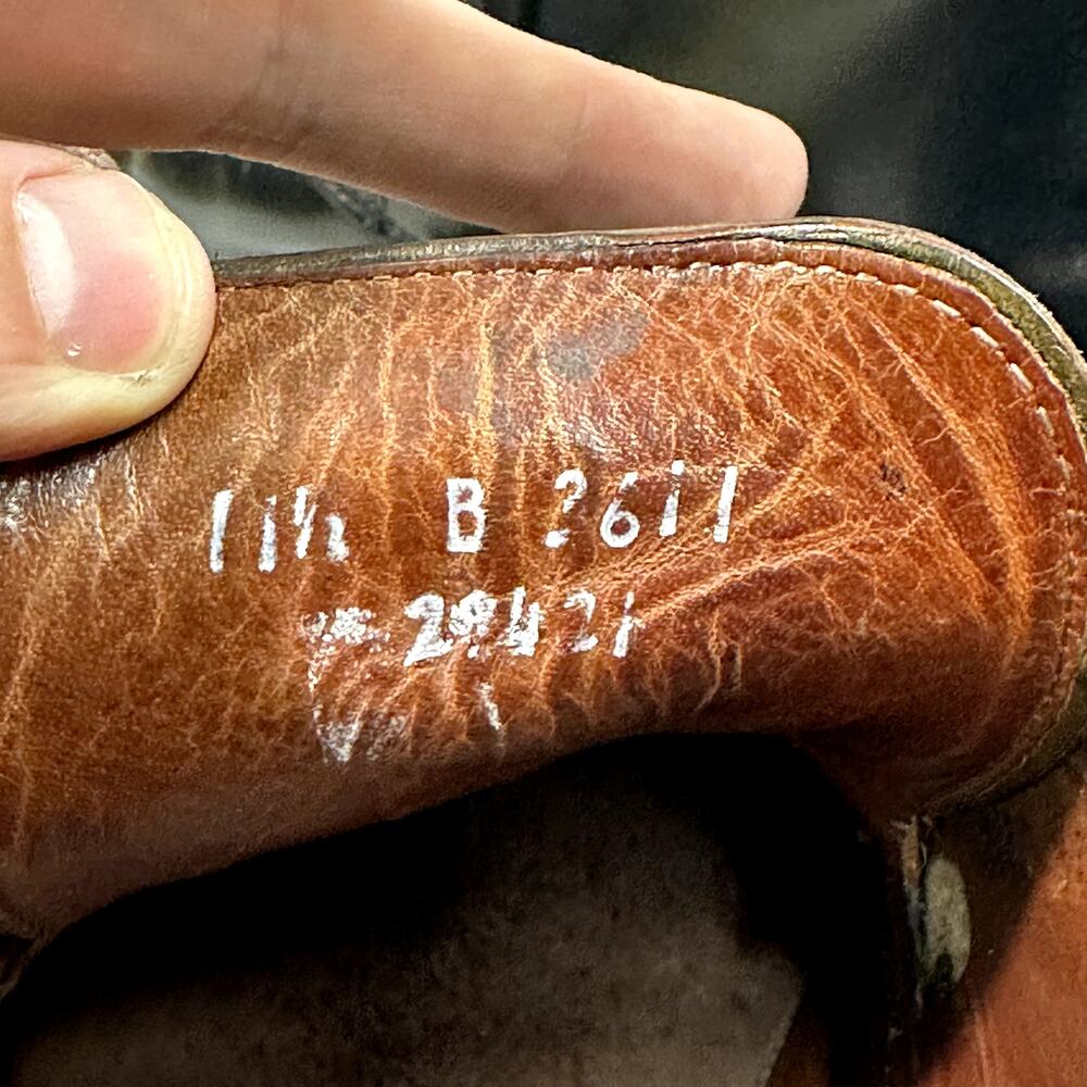 FULLY RESOLED Allen Edmonds Dundee Chukka Black Shell Cordovan USA 11.5 B - Picture 10 of 11